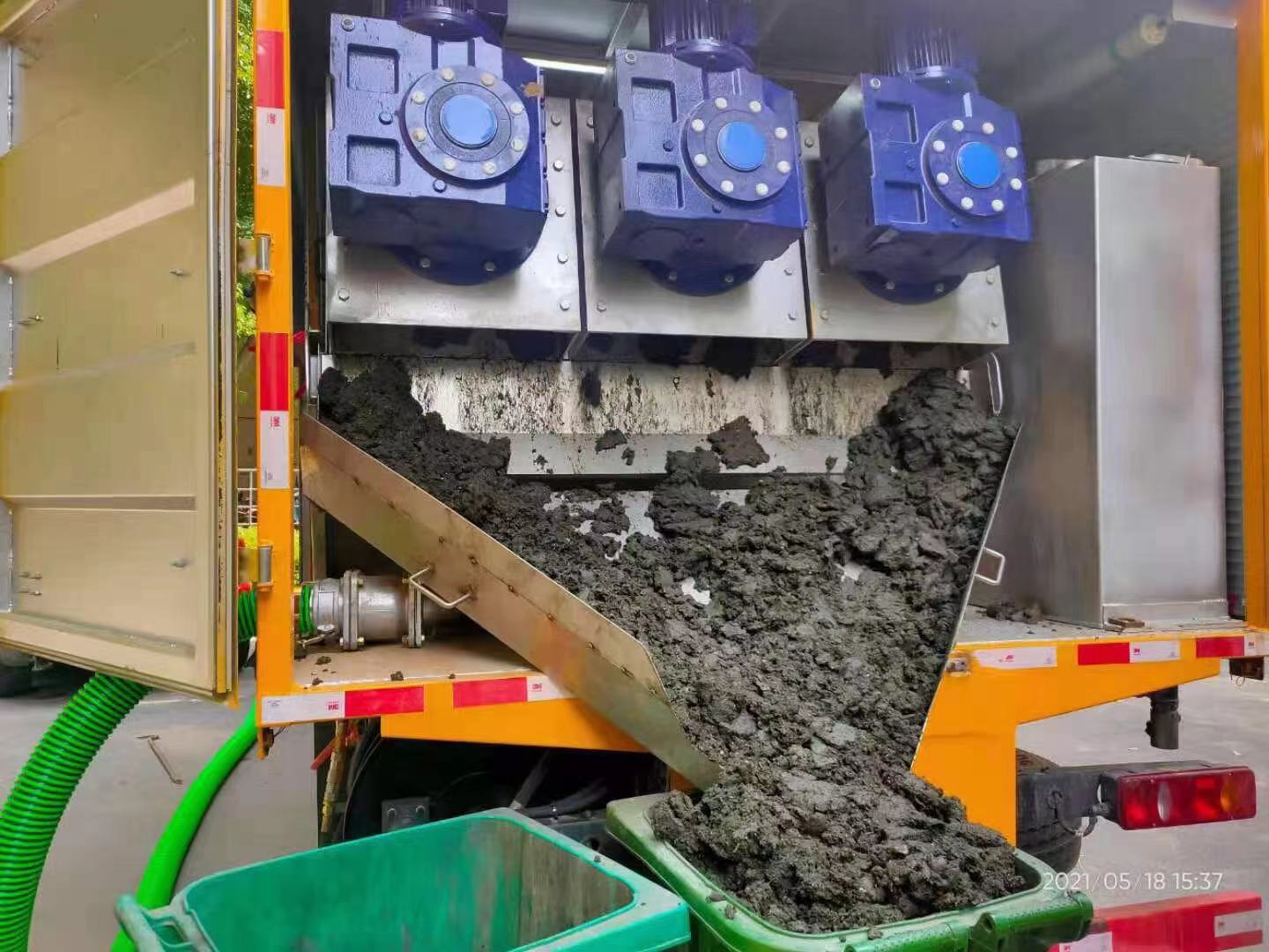 丹凤化粪池清掏城市维护站-泥浆净化干湿分离处理